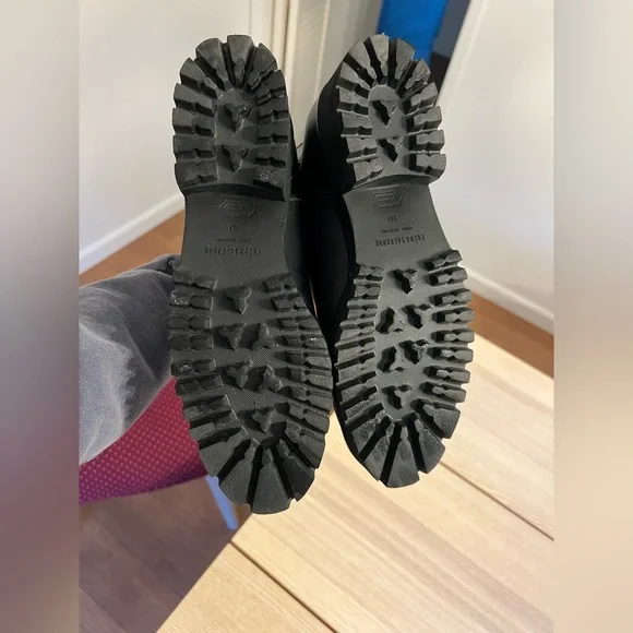 Freda Salvador Brooke Rain Resistant Boot  - Black Calf - Picture 2 of 14